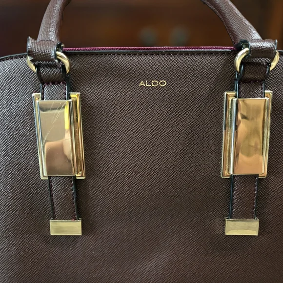 Burgundy Aldo purse - Picture 5 of 7